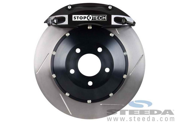 StopTech Mustang GT 14" Front Big Brake Kit Black (05-14)